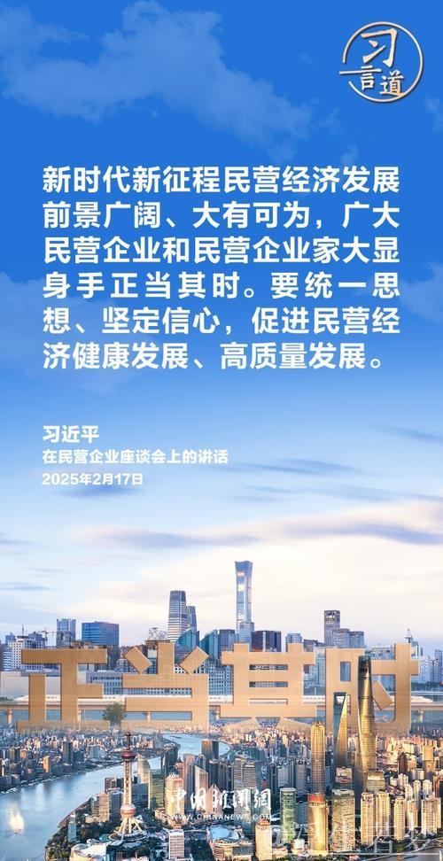 习近平：民营经济发展前景广阔大有可为 民营企业和民营企业家大显身手正当其时